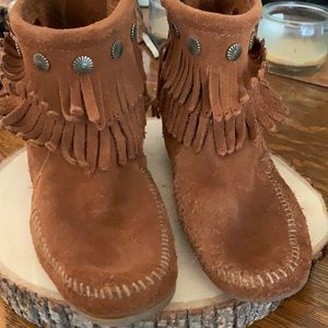 Moccasins size 7 more Minnetonka